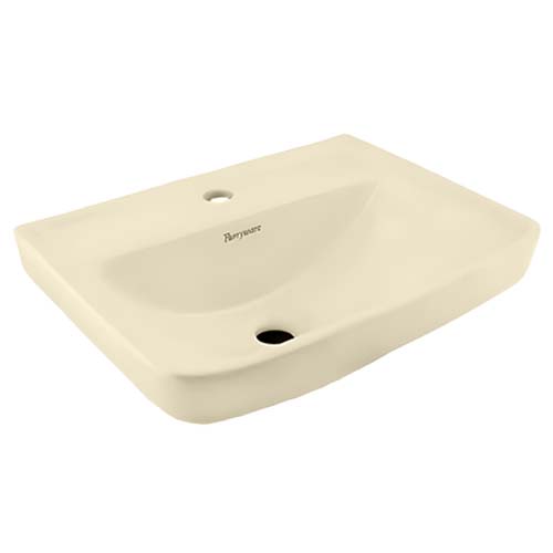 Perry Parryware - Wall Mounted Rectangle White Wash Basin - Sutra